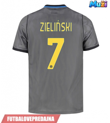 Lacne Muži Futbalové dres Inter Milan Piotr Zielinski #7 2026-27 Krátky Rukáv - Tretina